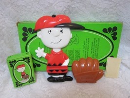 1974 Great Catch, Charlie Brown Wall Mount Soap Dish w/Soap - $19.79