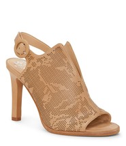 Vince Camuto Nattey2 Perforated Leather Sandals, Multip Sizes Natural VC... - £87.87 GBP