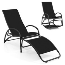 2-in-1 Outdoor Rocking Chair with 4-Position Adjustable Backrest for Pat... - €131,34 EUR