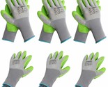 WORKPRO 6 Pairs Garden Gloves, Work Glove with Eco Latex Palm Coated, Wo... - $25.99