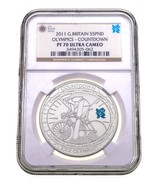 2011 Grande-Bretagne S5 £ Olympiques Compte à Rebours NGC PF70 Ultra Camée - $1,759.08 MXN