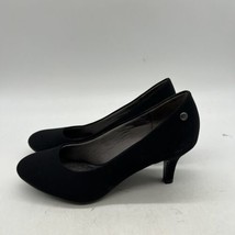 Y Not Mallory Black Suede Mary Jade Wedges Women’s Size 6 W - £9.49 GBP