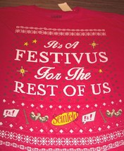 Seinfeld Festivus Holiday Christmas T-Shirt Big And Tall 3XLT 3XL New w/ Tag - £19.89 GBP