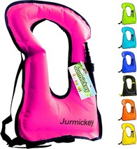 Inflatable Snorkel Vest Adults, Portable Snorkel Jacket, Buoyancy Vest For - $633.57 MXN