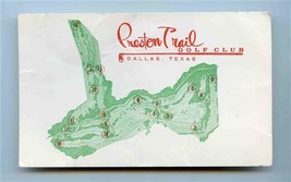 Preston Trail Golf Club Score Card Dallas Texas Course Layout  - $47.52