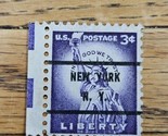 US Stamp Statue of Liberty 3c Used New York NY Precancel 1035 - $1.23