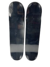 2 x Blank Skateboard Decks  9&quot; in Dip Black with Iron Horse Grip - £29.42 GBP