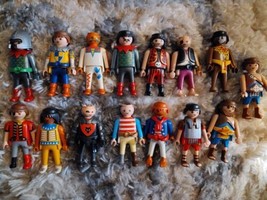 Vintage Lot of 15 Playmobil 2006 Figures/ People - £29.41 GBP