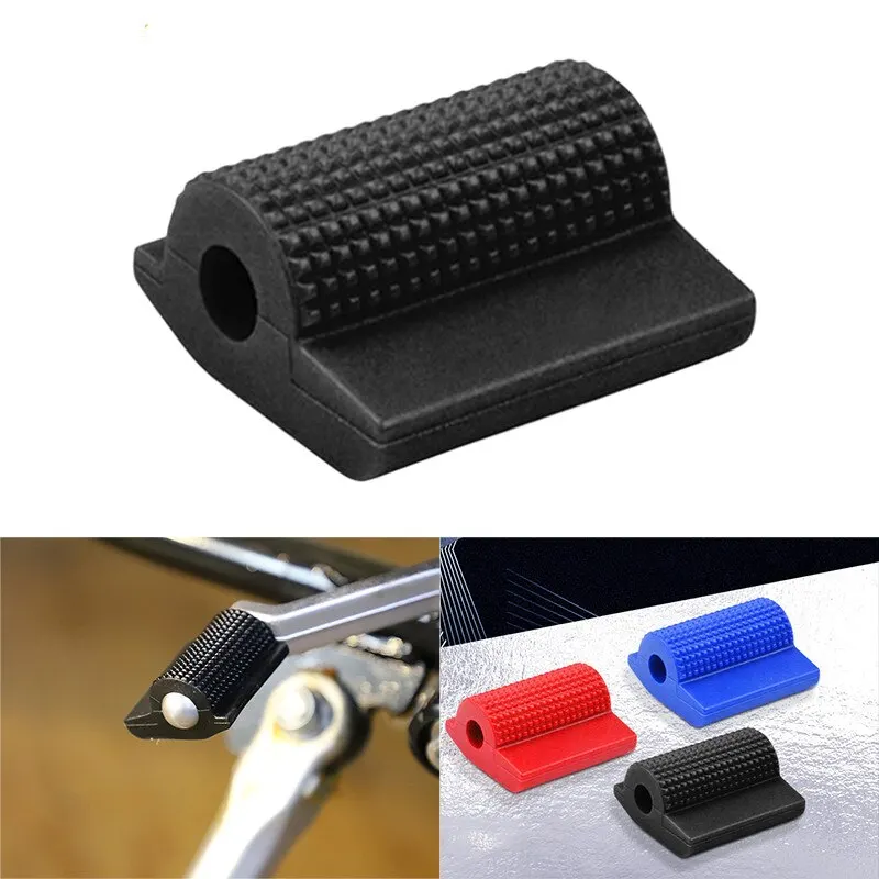 2PCS Universal Motorcycle Shift Gear Lever Pedal Rubber Cover Protector Foot Peg - £9.21 GBP