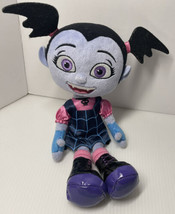 Disney Plush Hotel Transylvania Mavis Doll Vampire Girl Spider Web Dress  10 in - £7.49 GBP