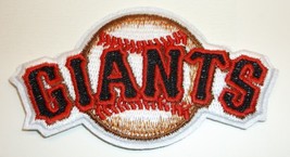 San Francisco Giants Embroidered PATCH~3 7/8" x 2 1/8"~Iron Sew On~Ships FREE - $4.36