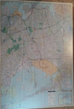 Queens NYC NY Laminated Wall Map (K) - £37.28 GBP