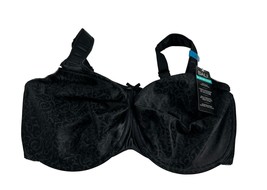 Bali Minimizer Womens Black Bra Size 42DDD Style 3562 Underwire New - £24.92 GBP