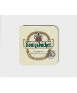 Vintage Konigsbacher German Drink Coaster 1970&#39;s Collectible - $27.32 CAD