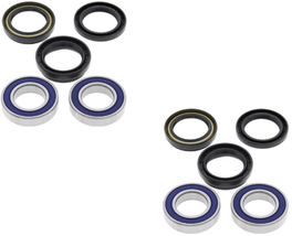 All Balls Front Wheel Bearings &amp; Seal Kit For 02-07 Suzuki LT-F400F Eige... - £41.69 GBP