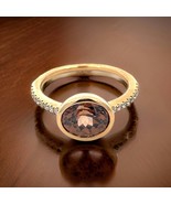 Natural Zircon Diamond Ring Size 6.5 14k Y Gold 3.52 TCW Certified $2,49... - $1,574.10