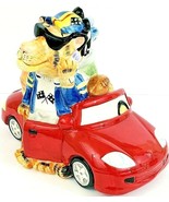Fitz &amp; Floyd Boys Toys Fund Coin Bank 7 3/4&quot; x 5 1/2&quot; x 6 1/4&quot; Tiger Gol... - $16.66 CAD