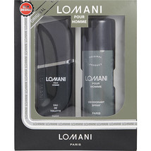 Lomani By Lomani Edt Spray 3.3 Oz &amp; Deodorant Spray 6.6 Oz - £16.45 GBP