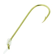 Eagle Claw 139H-8 Assorted Baitholder Snelled Fish Hook, 6 Piece (Bronze) - $2.00