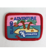 Vintage Island Adventure Klubmates 1.75&quot; x 2.25&quot; Patch - $5.81