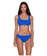 $94 Ralph Lauren Beach Club Over-The-Shoulder Laced Top ONLY Royal Blue Size 4 - $32.67
