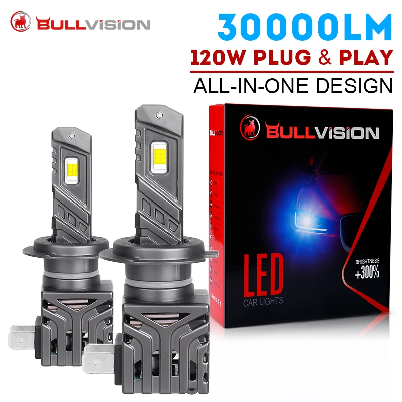 30000LM 120W H7 LED Canbus Car Headlights Bulbs H4 HB3 9005 HB4 9006 H11 LED 600 - $179.19