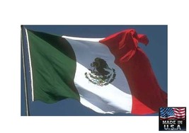3x5 Foot MEXICO Mexican Heavy Duty In/outdoor Super-Poly FLAG BANNER*USA... - £13.30 GBP