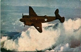 Vtg Postcard Kodachrome Color Card Lockheed Ventura Bomber C107 Eric Miller Phot - £17.49 GBP