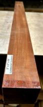 ONE STUNNING KILN DRIED RED QUEBRACHO TURNING BLANK WOOD LUMBER 3&quot; X 3&quot; ... - £45.88 GBP