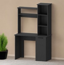 39&quot; Black Computer Desk With Hutch - $354.66
