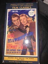 its a wonderful life vhs 1947 film classics frank capra - $5.89
