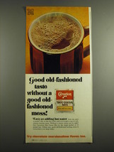 1972 Carnation Hot Cocoa Mix Ad - Good Old-fashioned taste without a mess  - £14.69 GBP