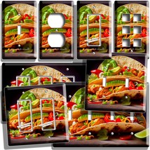 Tacos Mexican Food Light Switch Outlet Wall Plates Kitchen Restaurant Cafe Decor - £9.61 GBP+