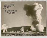Haynes Souvenir Album Yellowstone National Park &amp; Envelope 1940&#39;s - $17.82