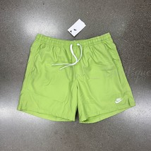 NWT Nike AR2382-332 Men&#39;s Sportswear SPE Woven Lined Flow Shorts Vivid Green L - £21.35 GBP