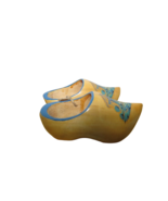 Vtg Holland Wooden Dutch Shoes Clogs Handcrafted Small Decorative Toe To... - £14.15 GBP