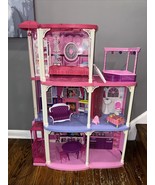 Mattel Barbie 3 Story Dream Townhouse As Is Incomplete - $188.90 CAD