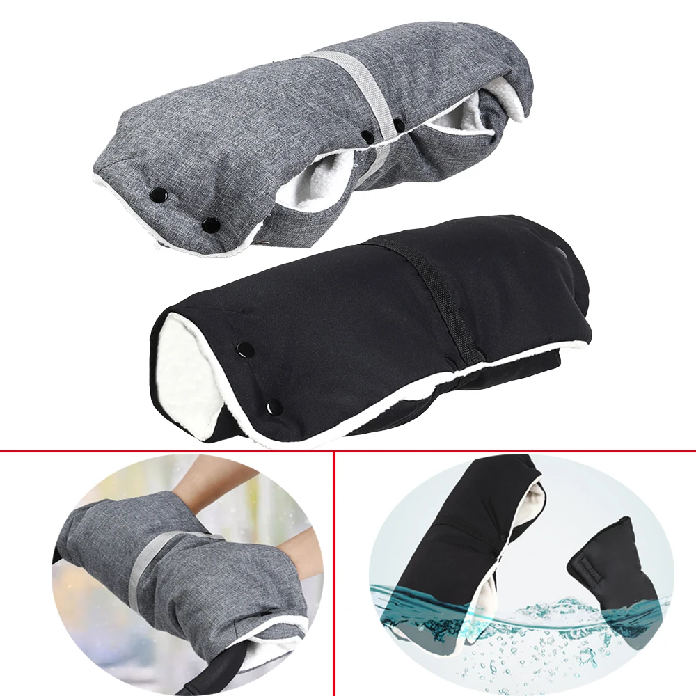 Gloves For Stroller Waterproof Stroller Handle Cover Hand Warmer Extra Thick - $13.62+