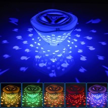 Floating Bathtub Light, Swimming Pool Lights With Vibrant Fish, Not Incl... - $39.94