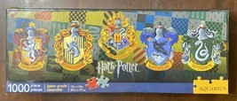 Harry Potter - Hogwarts School Crests 1000 Piece Puzzle By Aquarius Draco - £12.65 GBP