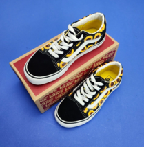 Vans Kids Old Skool Sunflower Black/Yellow VN0A7Q5FY23 Size 13.5 Uy - $23.07