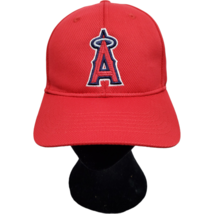 MLB Team Los Angeles Angels OC Sports Baseball Hat Cap Youth Red Logo Adjustable - £10.85 GBP