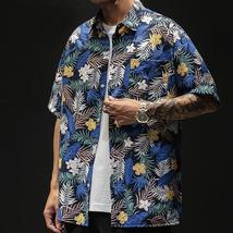 Mens Loose Fit Summer Hawaiian Shirt - £31.05 GBP
