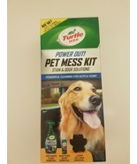 Turtle Wax Power Out Pet Mess Kit Stain &amp; Odor Solution New For Home &amp; Auto - £11.68 GBP