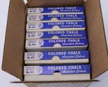 Vtg New Old Stock Binney &amp; Smith #603 Colored Chalk for Art/Paper 7 Boxe... - $56.99