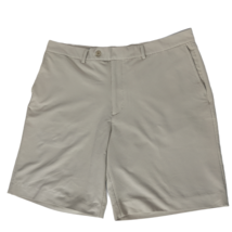Monterey Club Mens Golf Chino Shorts Size 38 Beige Pockets Summer - £23.46 GBP