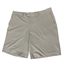 Monterey Club Mens Golf Chino Shorts Size 38 Beige Pockets Summer - £23.88 GBP