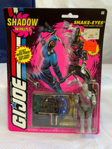 1993 Hasbro G.I. Joe &quot;SNAKE-EYES&quot; Shadow Ninja Action Figure in Blister Pack - £31.54 GBP