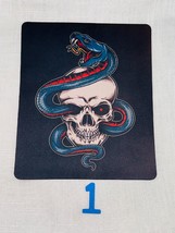custom skull casino mouse pad mat for cumputer, gaming, office or school - $12.00
