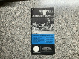 1972 SCHWINN OWNER&#39;S MANUAL LIGHTWEIGHT BICYCLES  10 SPEED TEN - $26.95 CAD